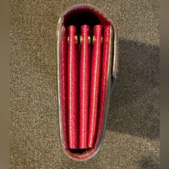 Louis Vuitton Sarah Style Multicartes Card Case - Fuchsia and Monogram - Picture 4 of 10